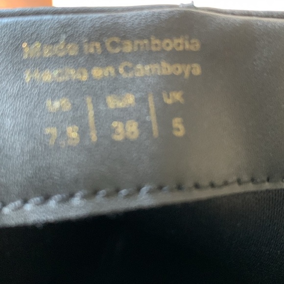 ALDO black Keesha knee high riding‎ boot. Size 7.5 - Picture 13 of 13